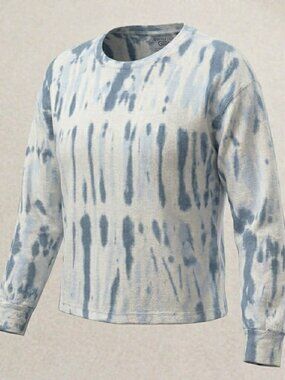 Athleta Girl Beachy Breeze Tie Dye Cutout Sweatshirt Beach Coverup - XL 14/16